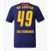 RB Leipzig Yan Diomande #49 Bortedrakt 2025-26 Korte ermer
